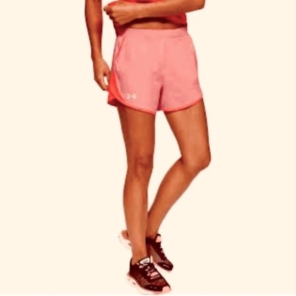Under Armour Pants - Under Armour - Women's UA Fly-By 2.0 Brief-lined Shorts - Size Small
